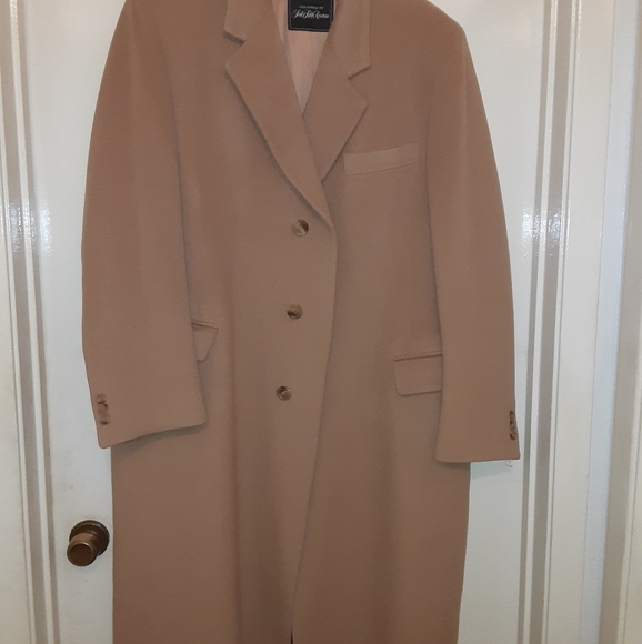 Saks Fifth Avenue Other - Saks Fifth Avenue 100% Cashmere silk tan coat coat
